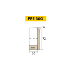 PREMIO pakabinama spintelė PRE-30G