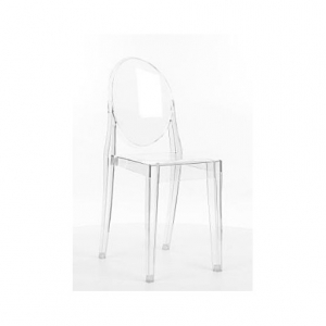 Kėdė plastikinė Vctoria Ghost