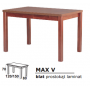 Išskleidžiamas medinis stalas MAX V