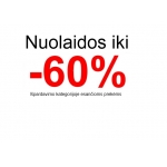 SANDĖLIO IŠPARDAVIMAS NUOLAIDA IKI 50 %