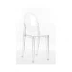 Kėdė plastikinė Vctoria Ghost